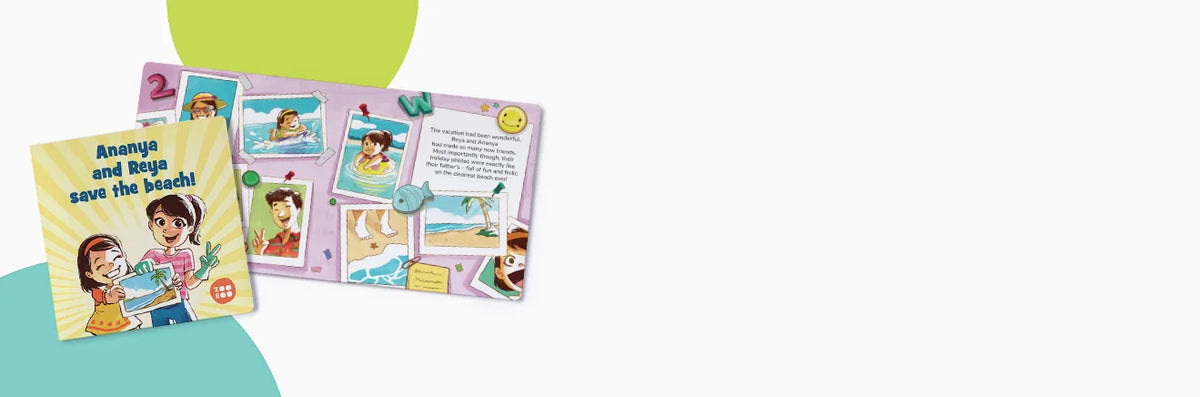 NEW sibling special Zooboo storybook: Save The Beach!