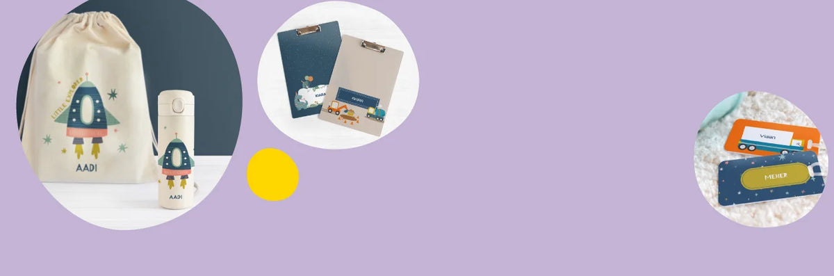 JUST LAUNCHED: Personalized Kids Accessories from Rs. 186 only!