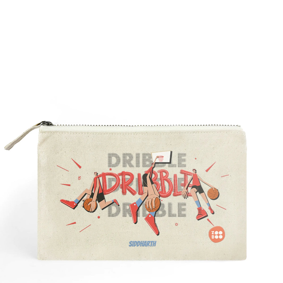 Personalised Basketball Fever Boy Kids Pouch