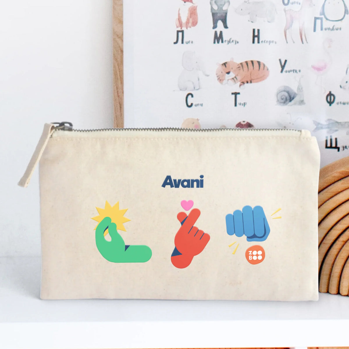Personalised Emoji Moves Kids Pouch – image 5