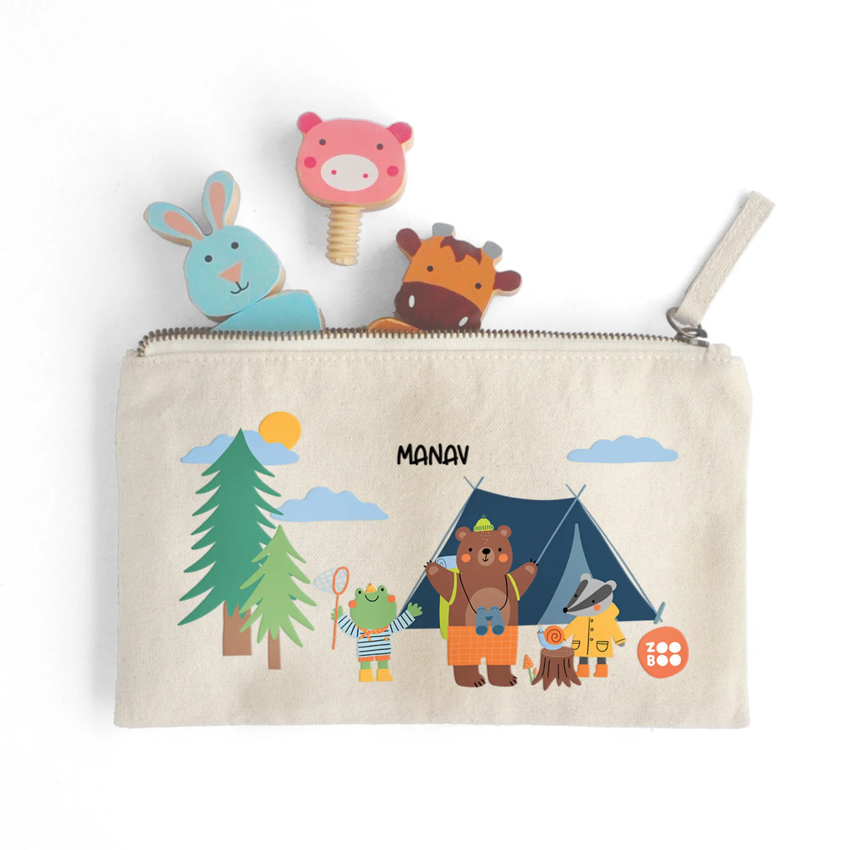 Personalised Into The Wild Kids Pouch – image 3