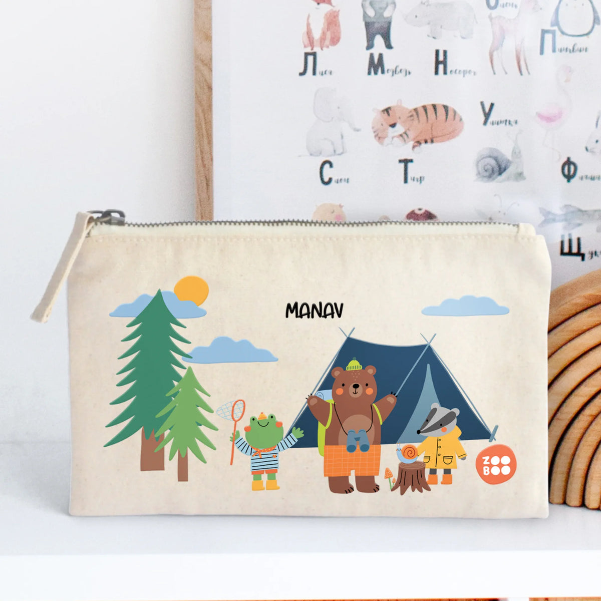 Personalised Into The Wild Kids Pouch – image 6