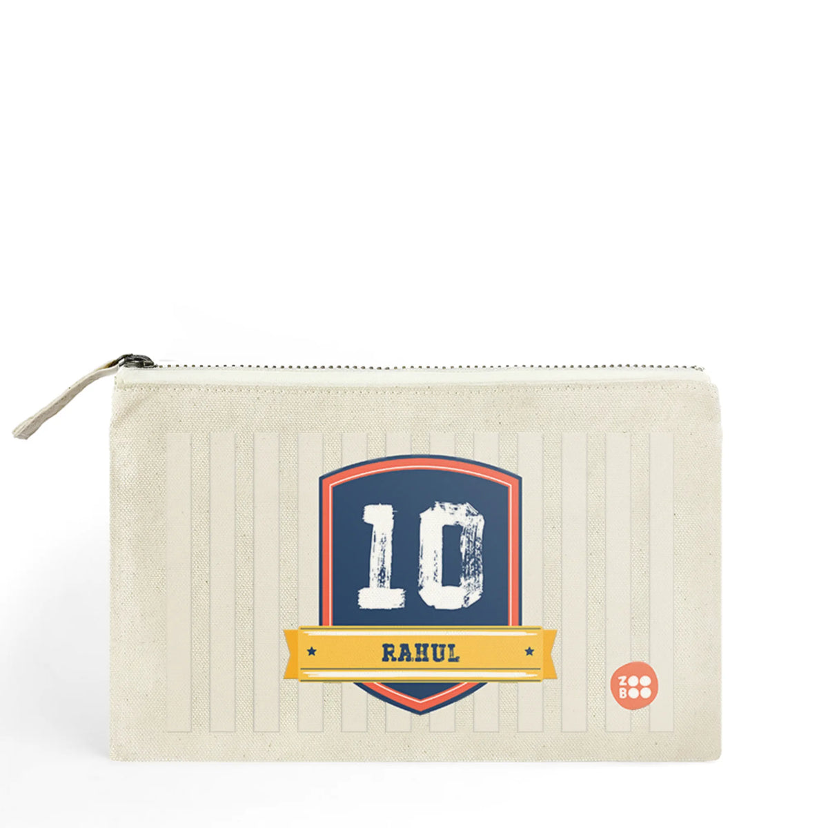 Personalised Jersey Number Kids Pouch