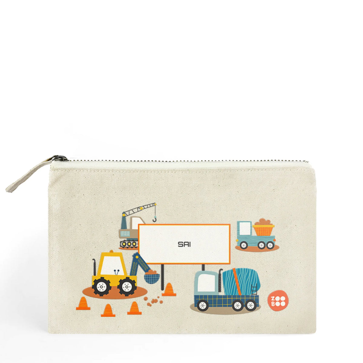 Personalised Let's Build Kids Pouch
