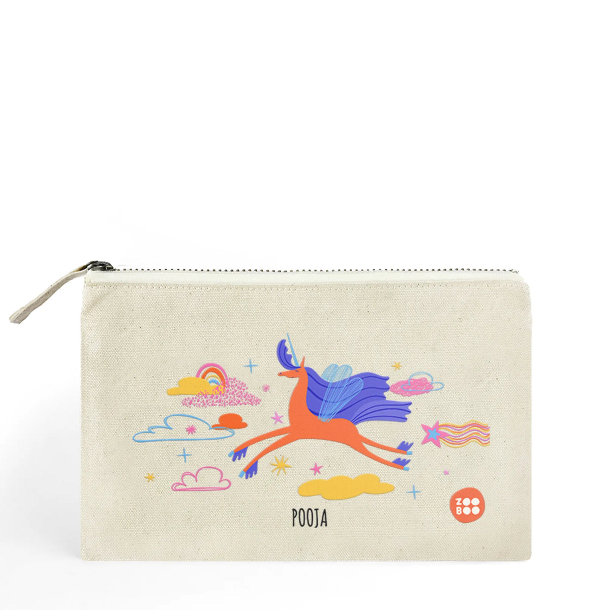 Personalised Magical Unicorn Kids Pouch