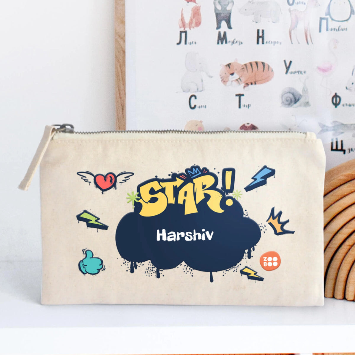 Personalised Rising Stars Kids Pouch - image 6