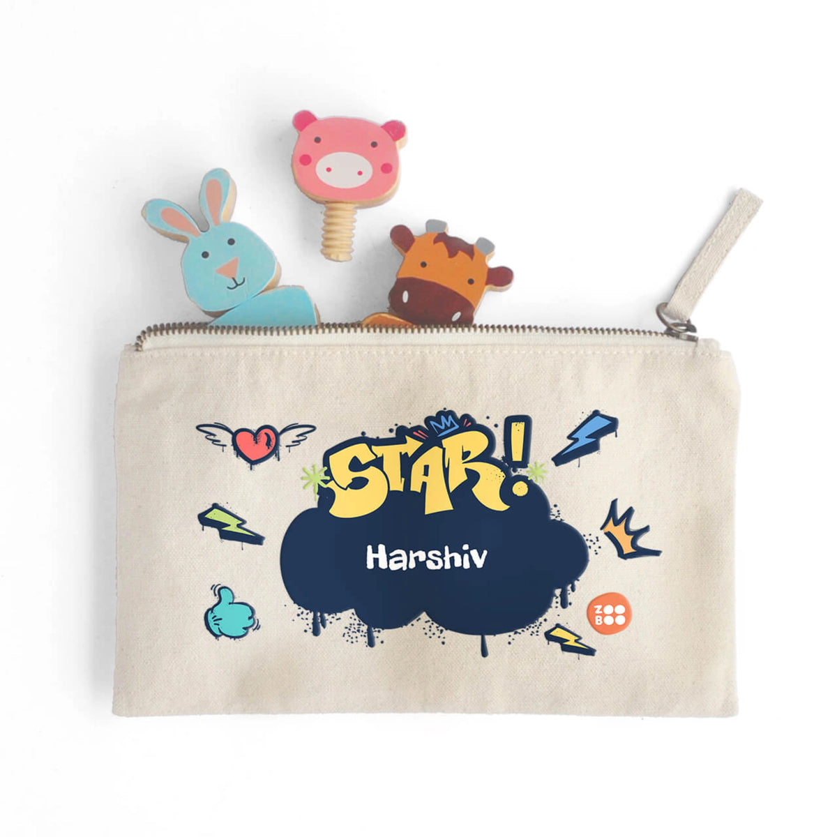 Personalised Rising Stars Kids Pouch - image 7
