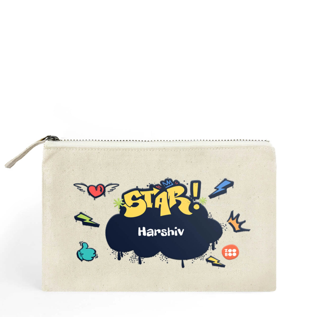 Personalised Rising Stars Kids Pouch - image 1