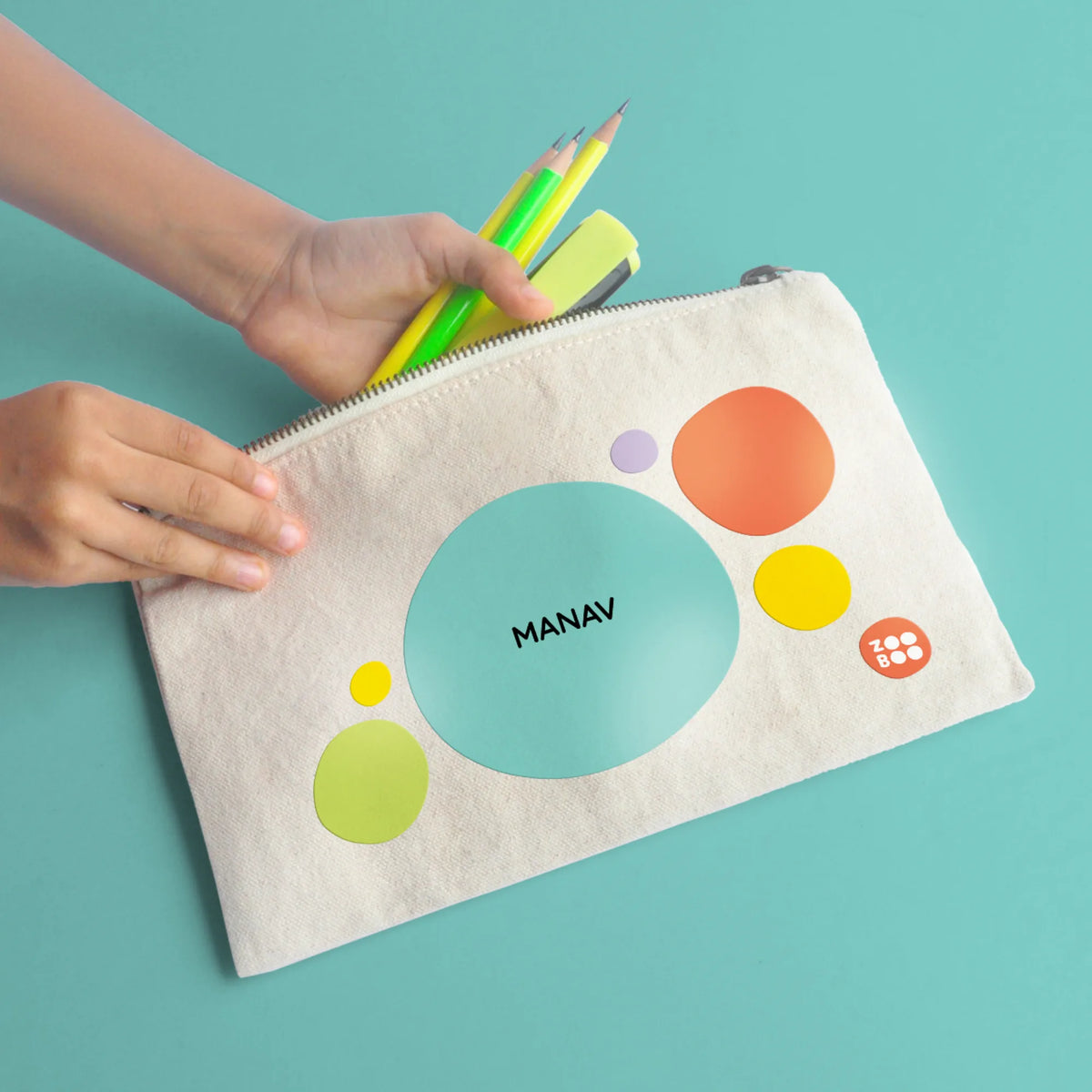 Personalised Zooboo Kids Kids Pouch – image 5
