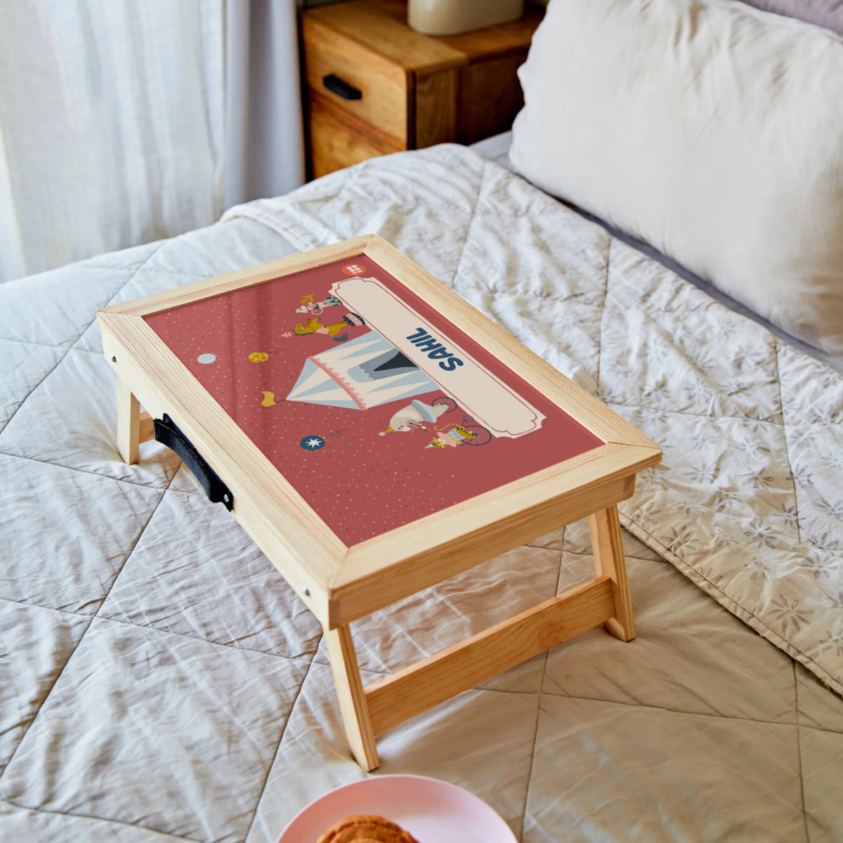 Personalised Animal Circus Foldable Study Table for Kids - image 3