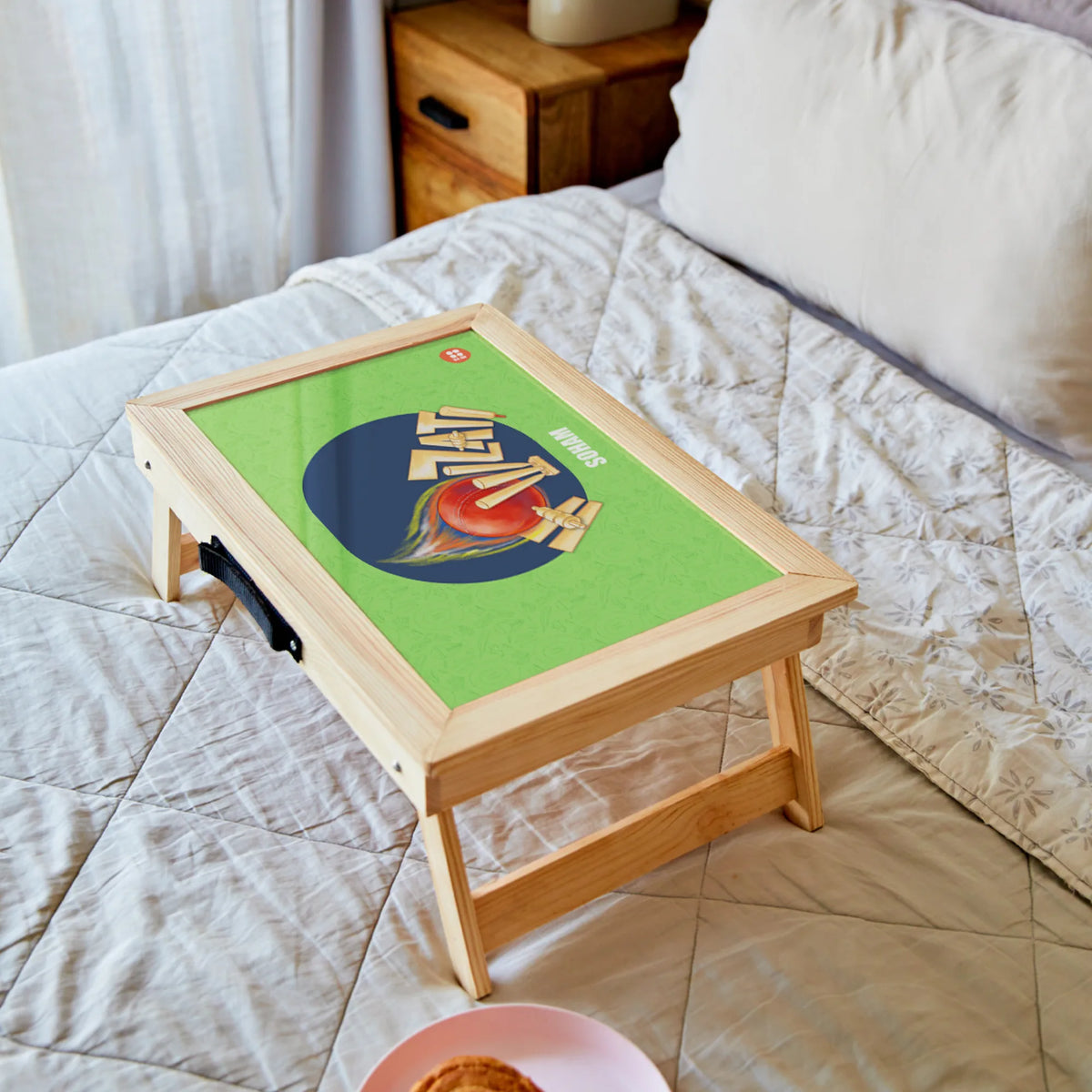 Personalised Cricket Buzz Foldable Study Table for Kids - image 3