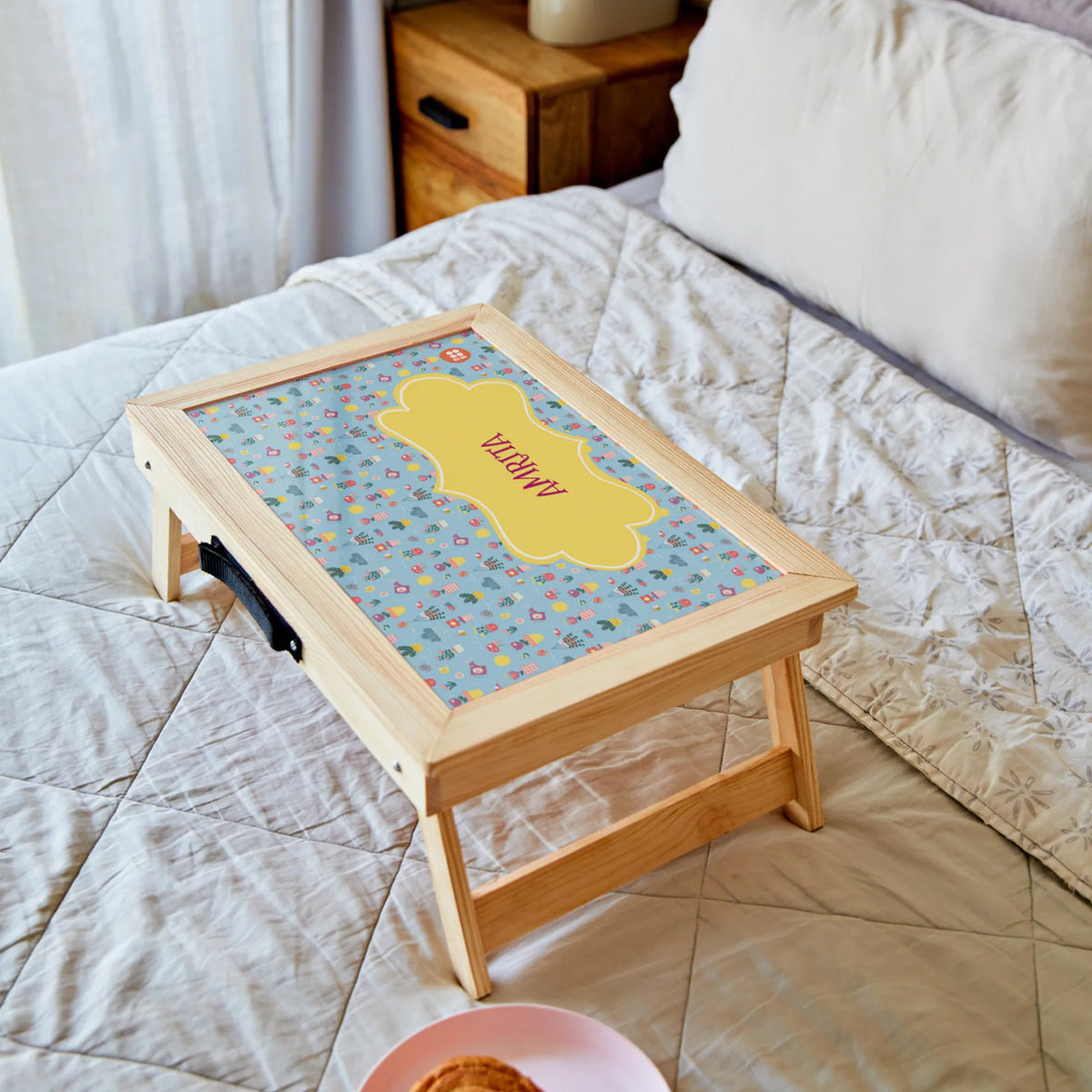 Personalised Enchanted Garden Foldable Study Table for Kids - image 3