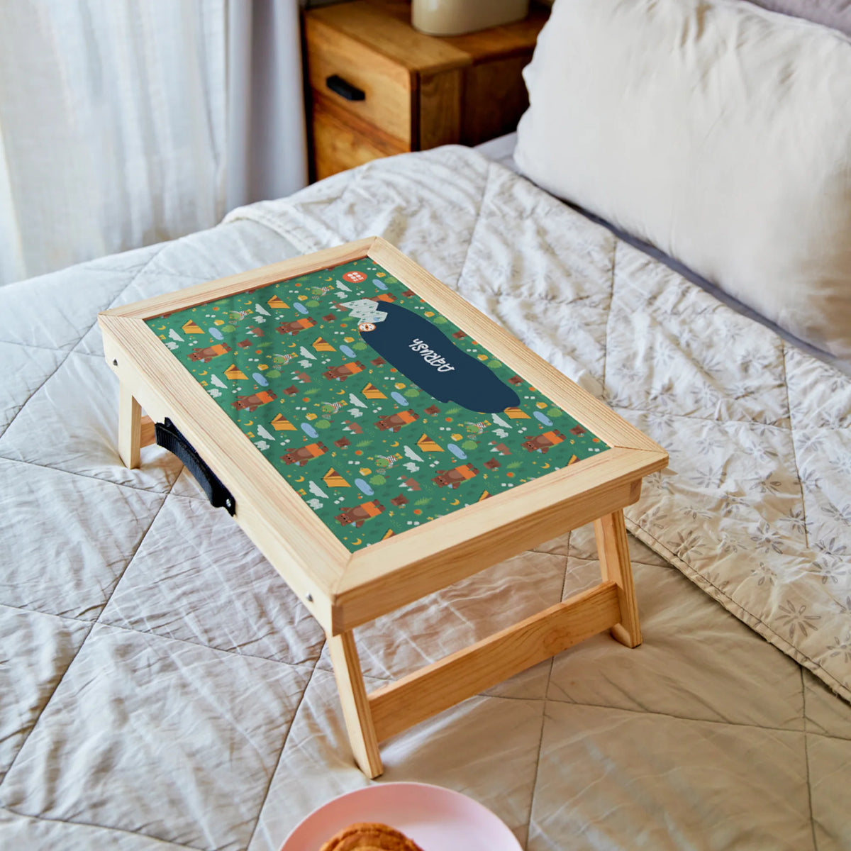 Personalised Into The Wild Foldable Study Table for Kids - image 3