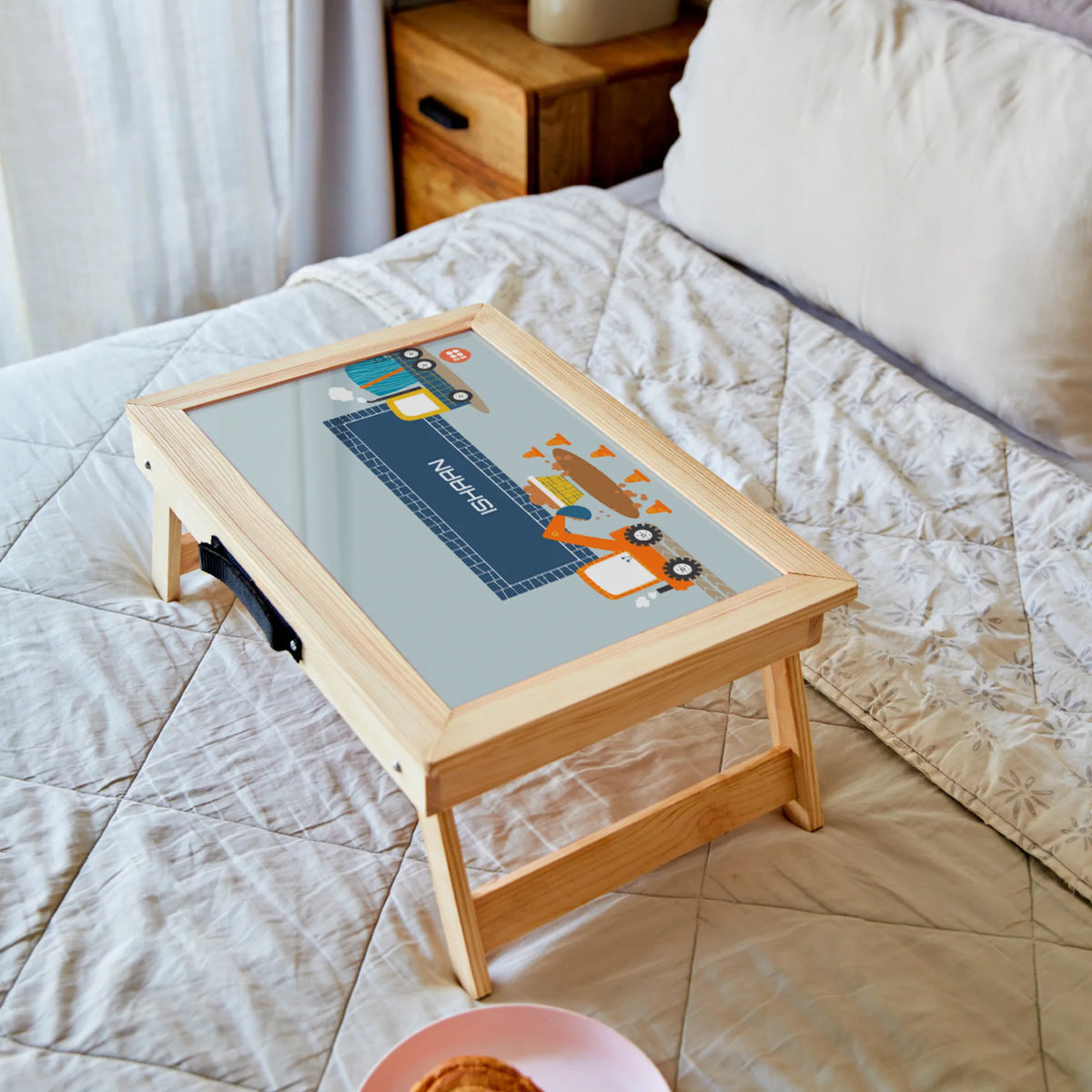 Personalised Let's Build Foldable Study Table for Kids - image 3