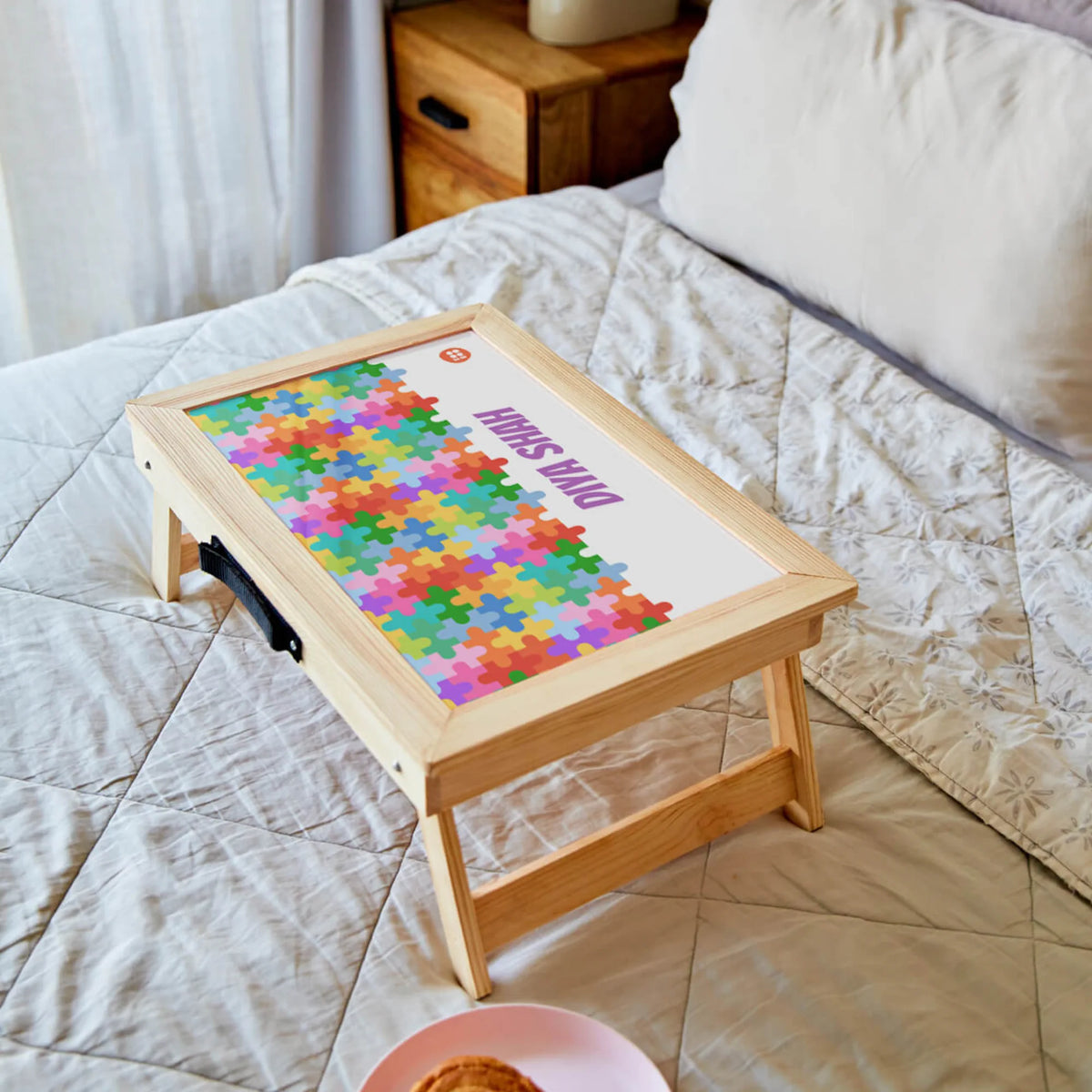Personalised Puzzle Pop Foldable Study Table for Kids - image 3