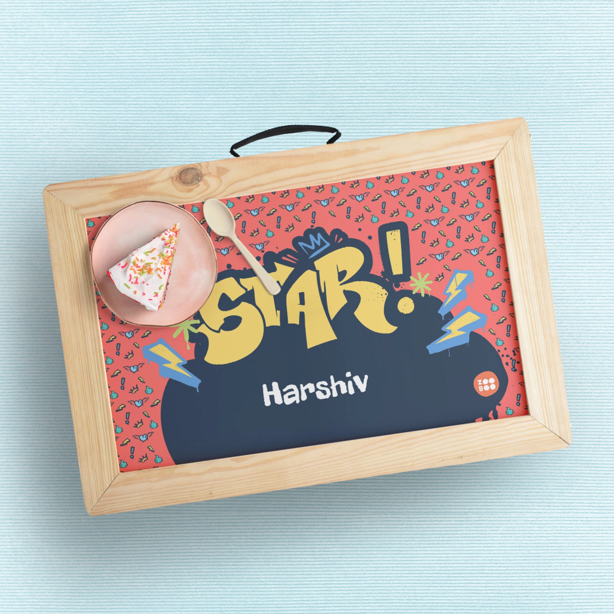 Personalised Rising Stars Foldable Study Table for Kids - image 5