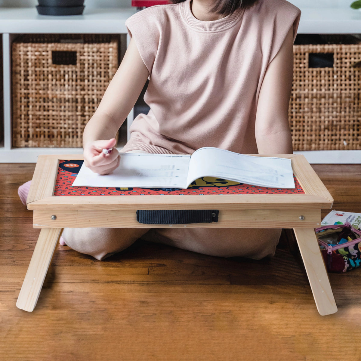 Personalised Rising Stars Foldable Study Table for Kids - image 6