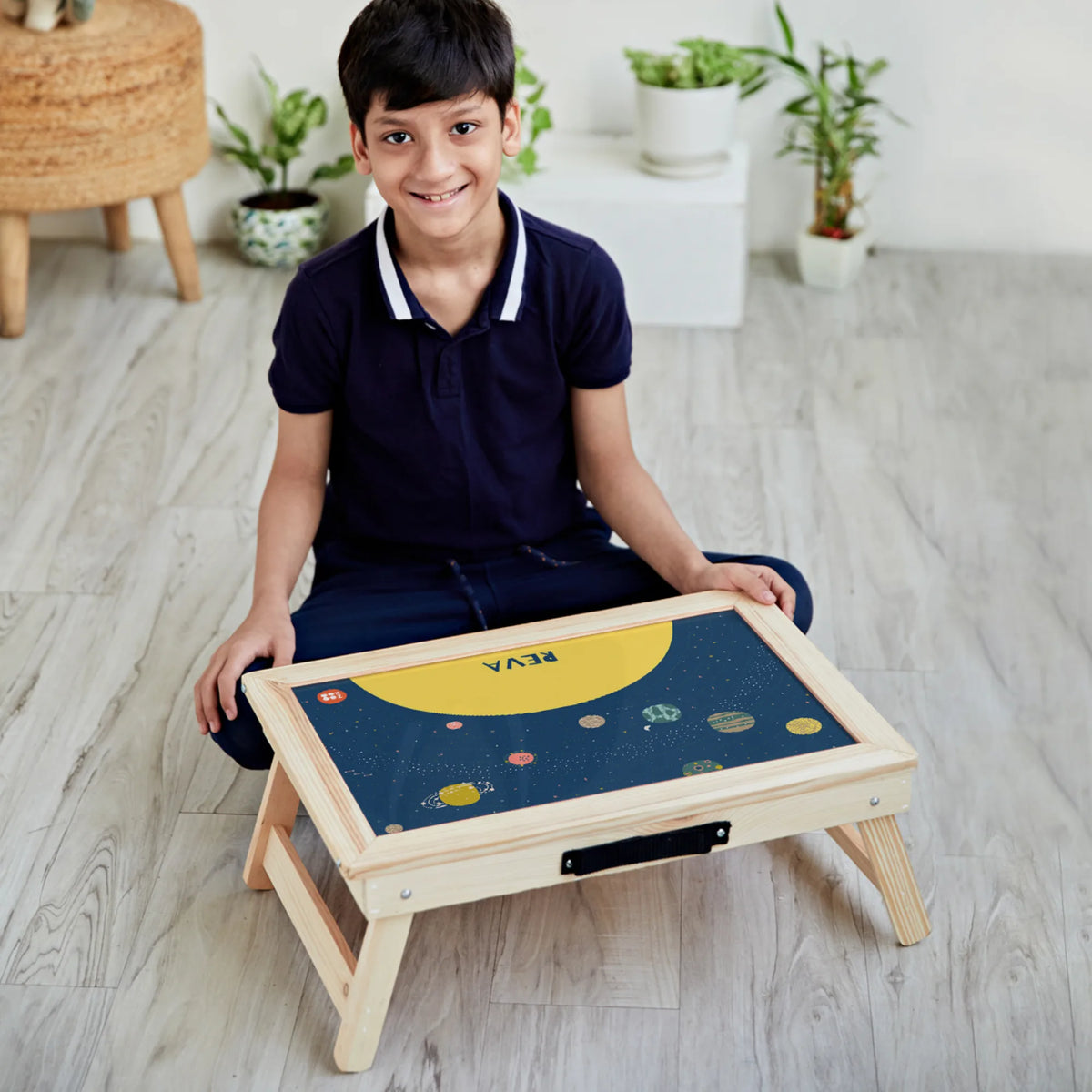 Personalised Space Explorer Foldable Study Table for Kids - image 2