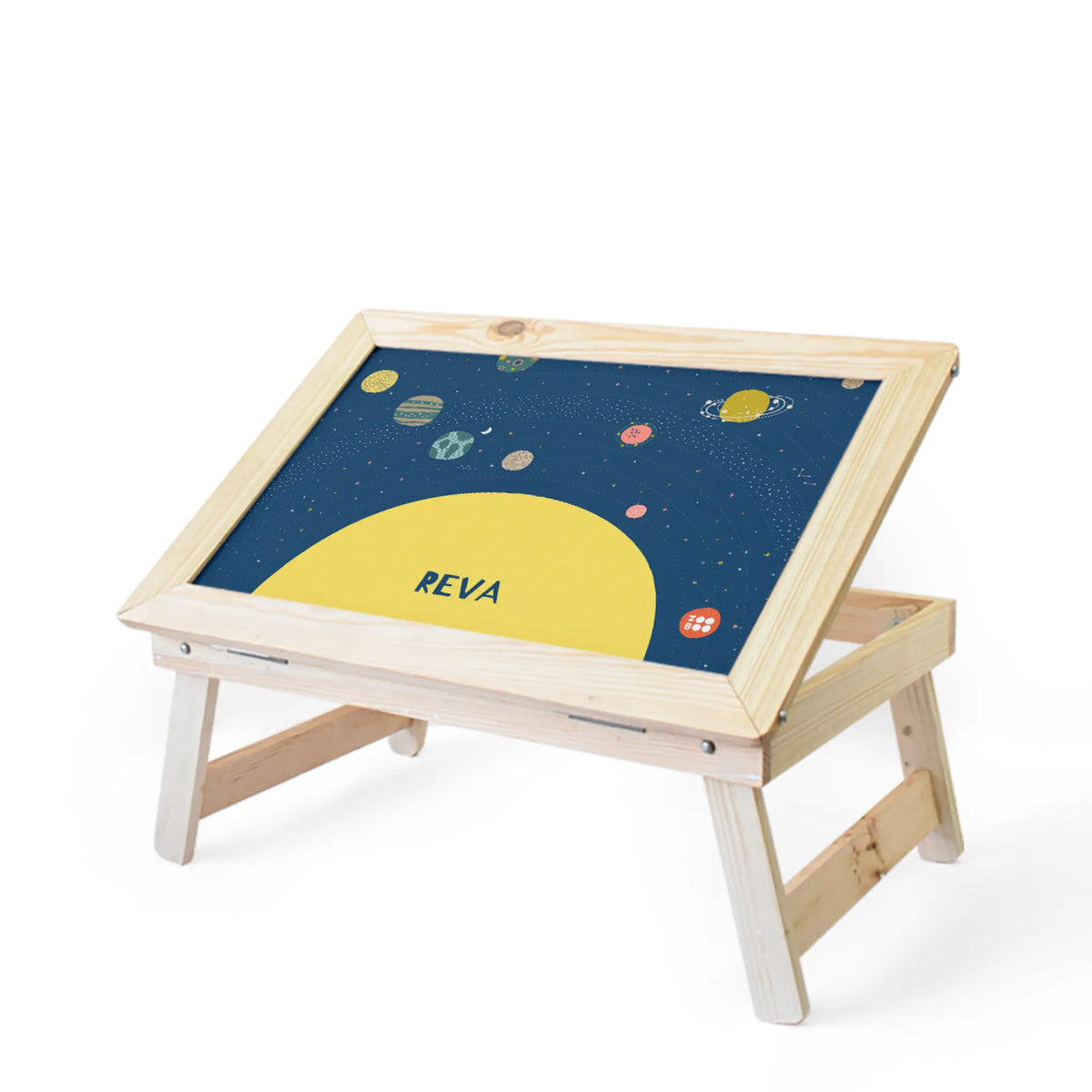 Personalised Space Explorer Foldable Study Table for Kids - image 1