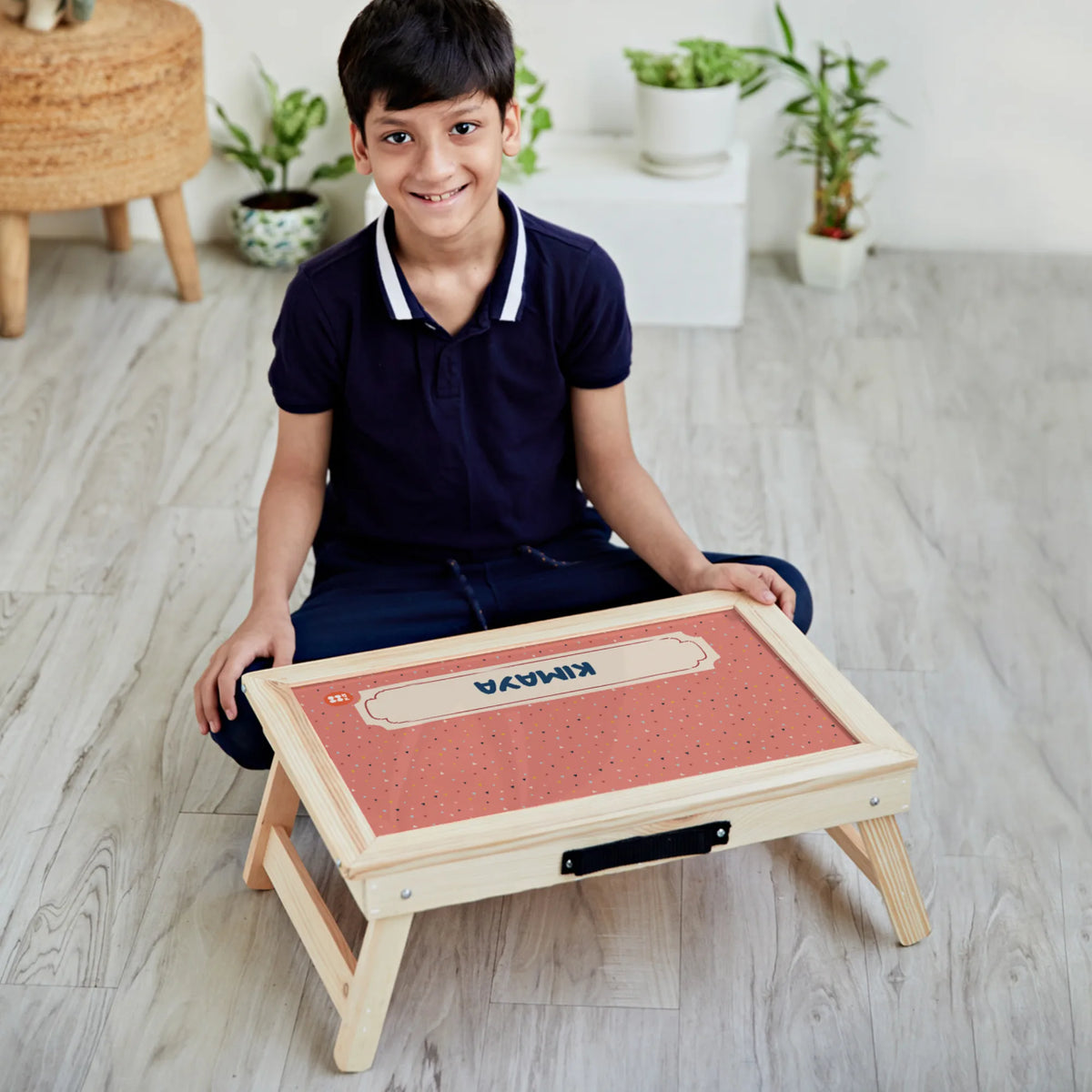 Personalised Triangle Tango Foldable Study Table for Kids - image 2