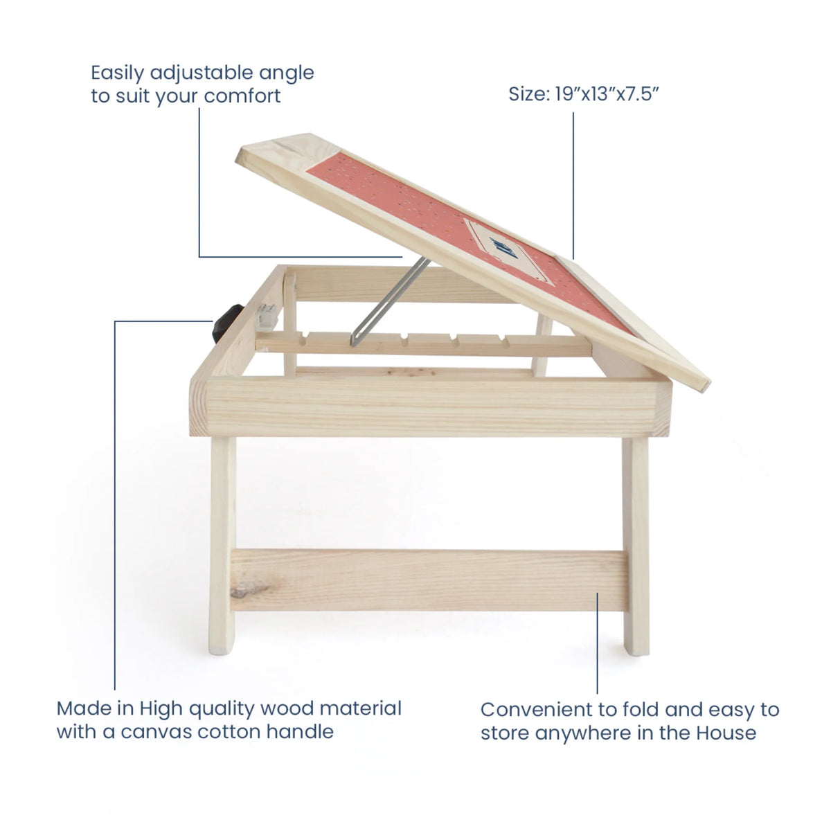 Personalised Triangle Tango Foldable Study Table for Kids - image 4