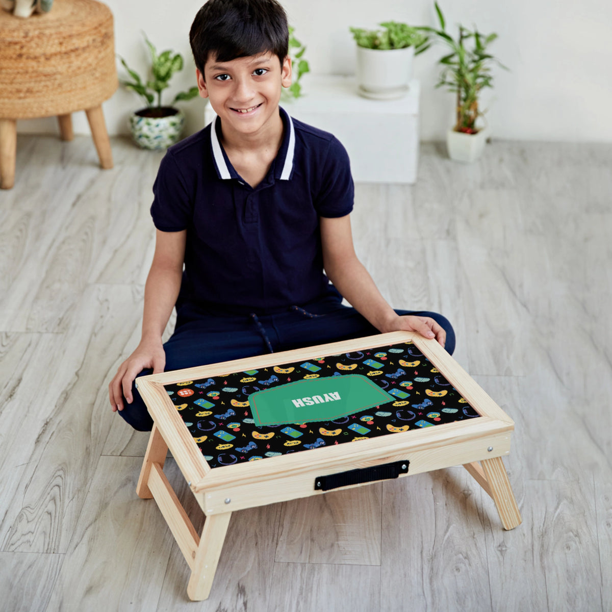 Personalised Video Game Foldable Study Table for Kids - image 2