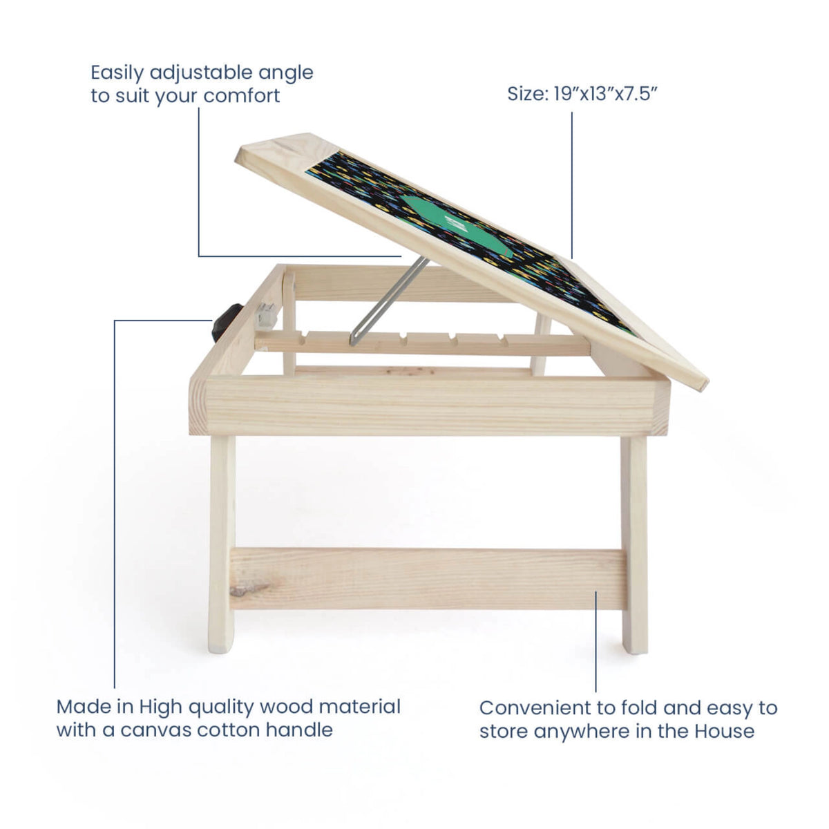 Personalised Video Game Foldable Study Table for Kids - image 4