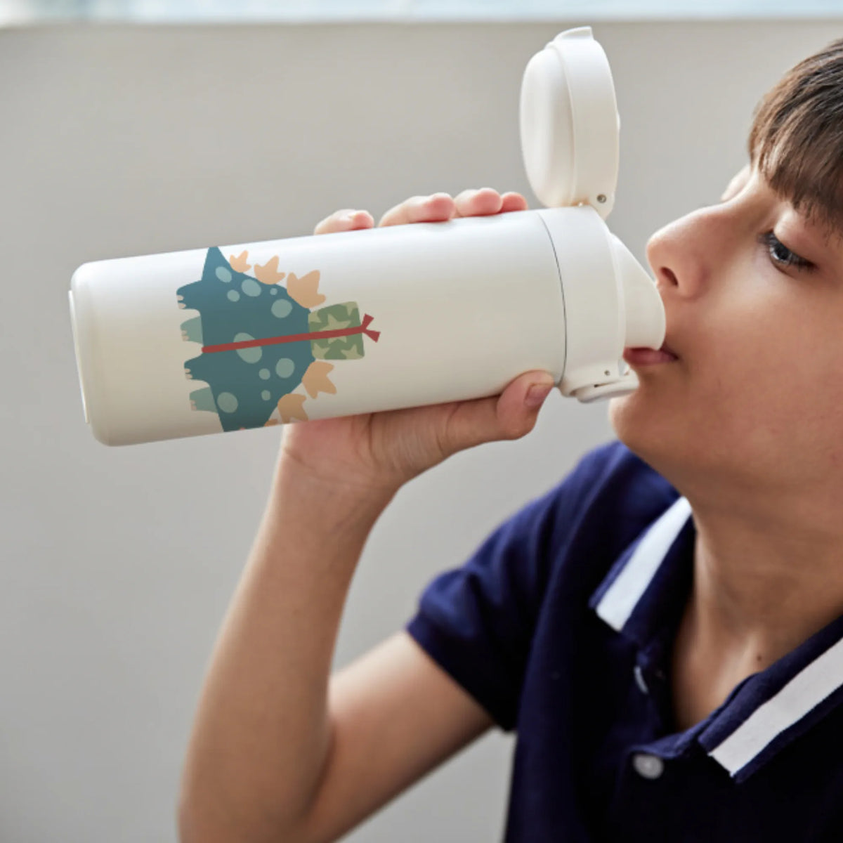 Personalised Dino Party Water Bottle for Kids - image 2