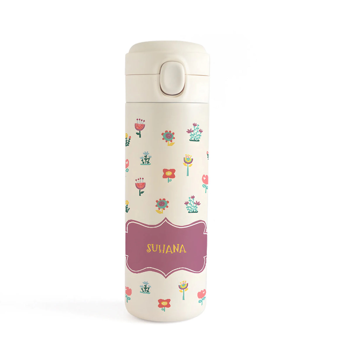 Personalised Enchanted Garden Water Bottle for Kids - image 1