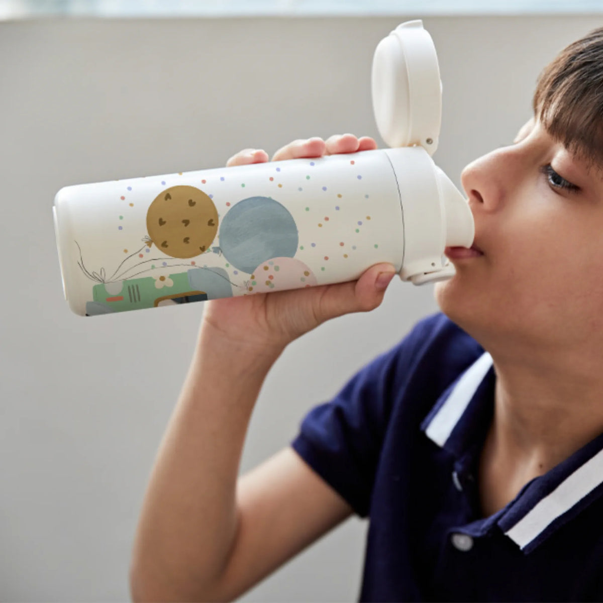 Personalised Ice Cream Fun Water Bottle for Kids - image 2