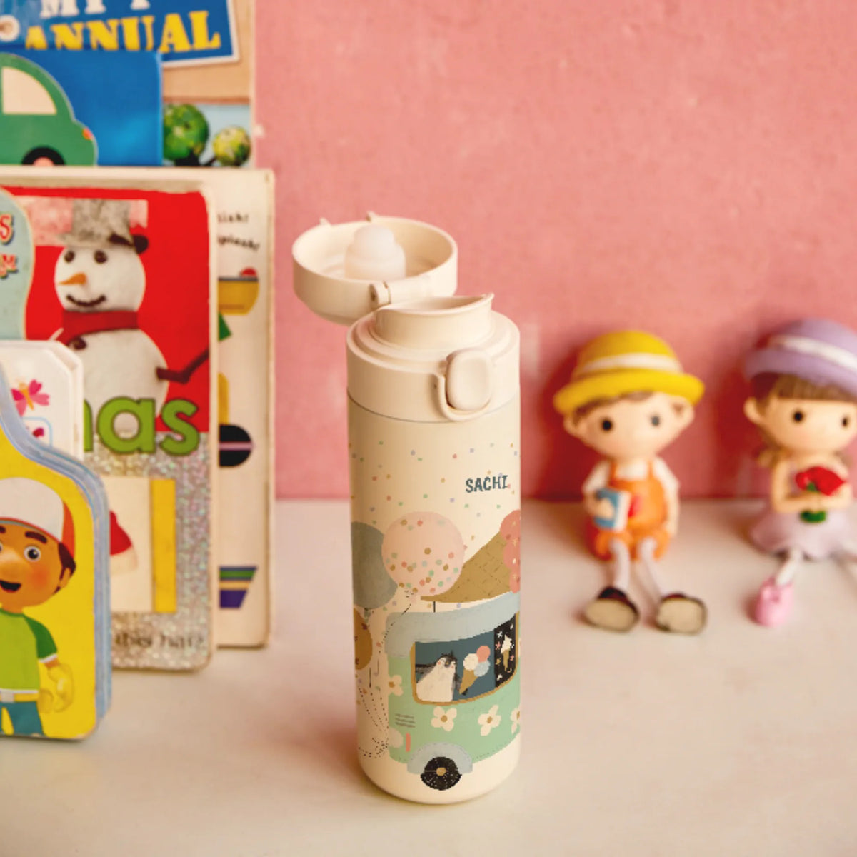 Personalised Ice Cream Fun Water Bottle for Kids - image 3