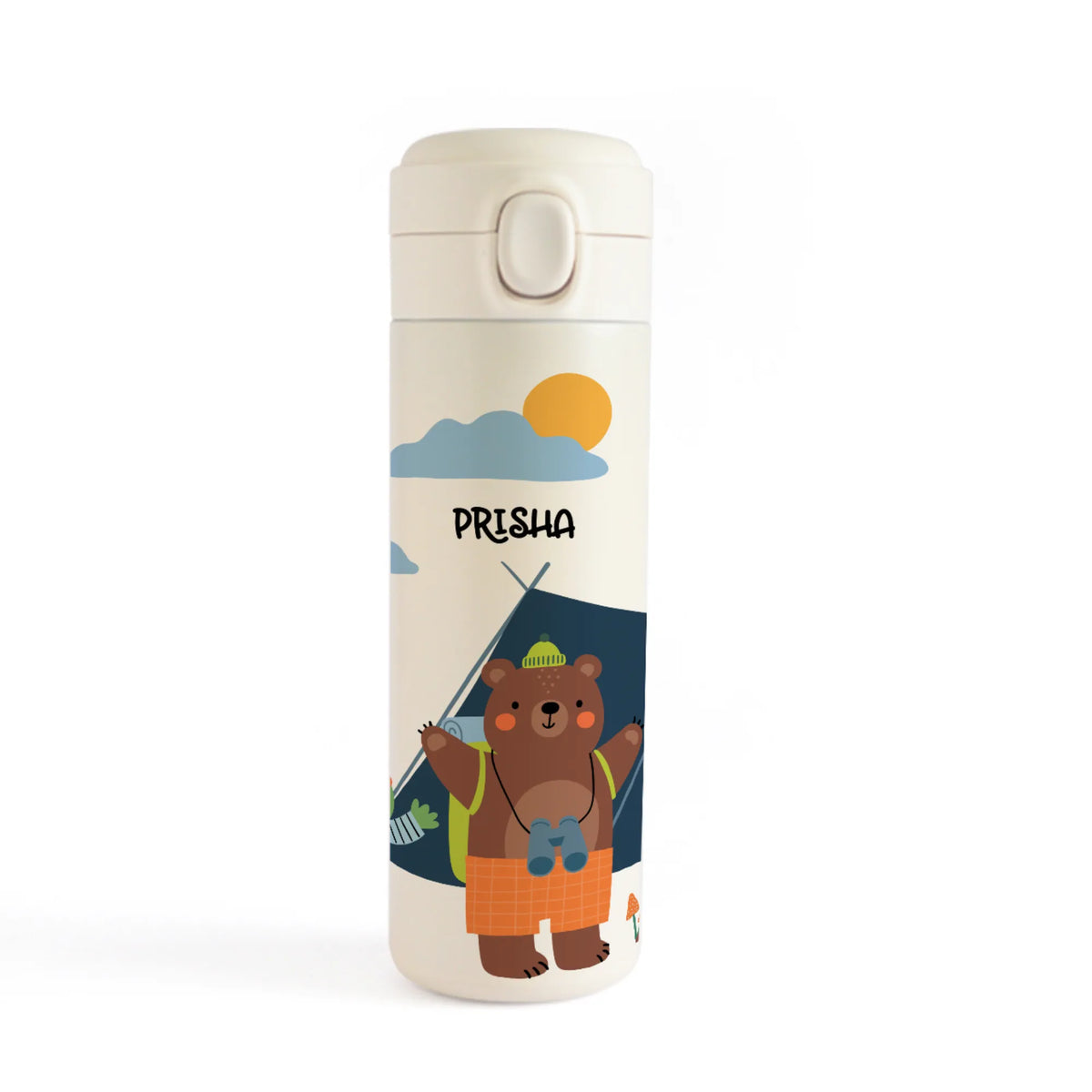 Personalised Into The Wild Water Bottle for Kids - image 1