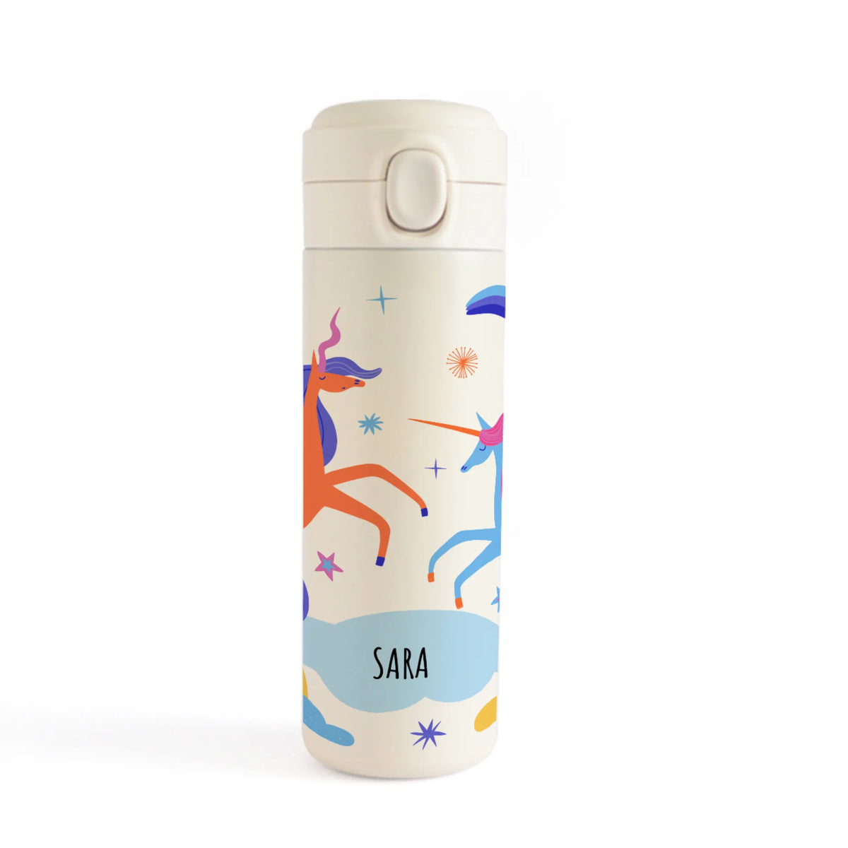 Personalised Magical Unicorn Water Bottle for Kids - image 1