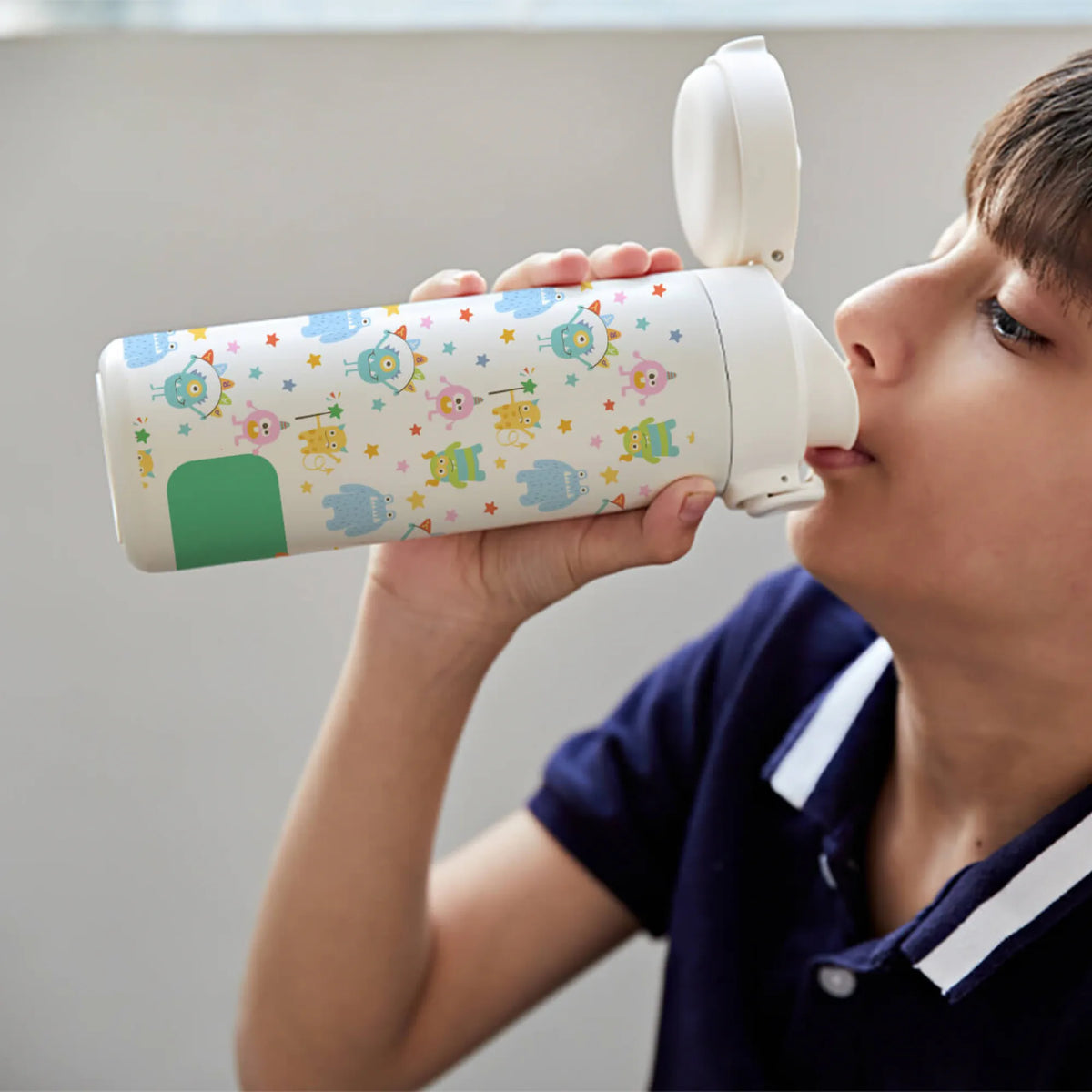 Personalised Monster Party Water Bottle for Kids - image 2