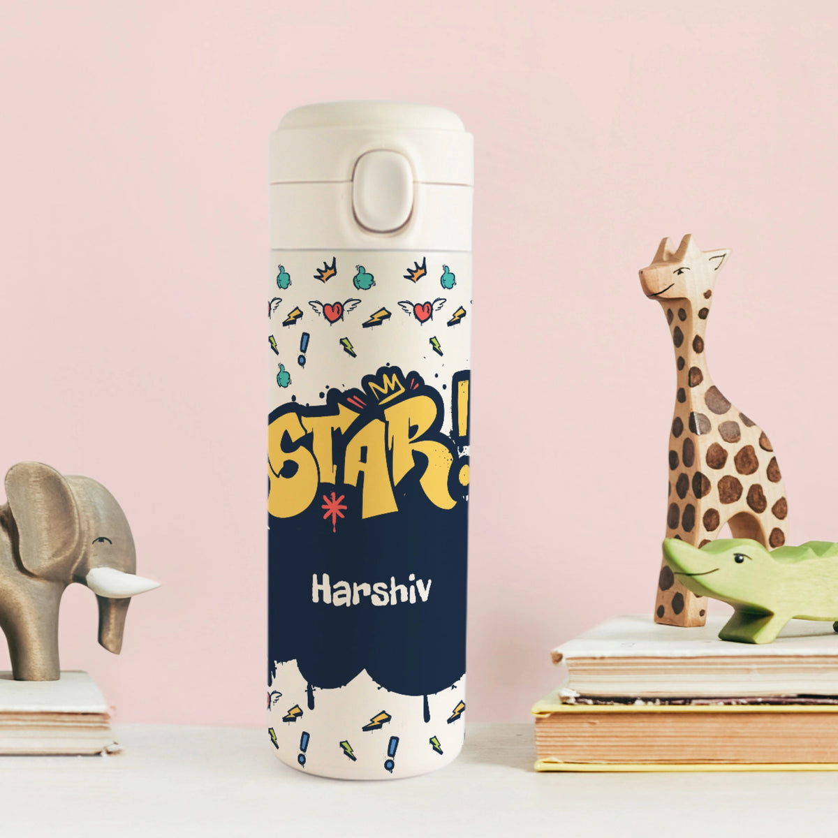 Personalised Rising Stars Water Bottle for Kids - image 5