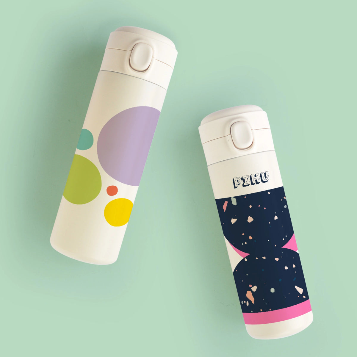Personalised Terrazzo Pop Water Bottle for Kids - image 6