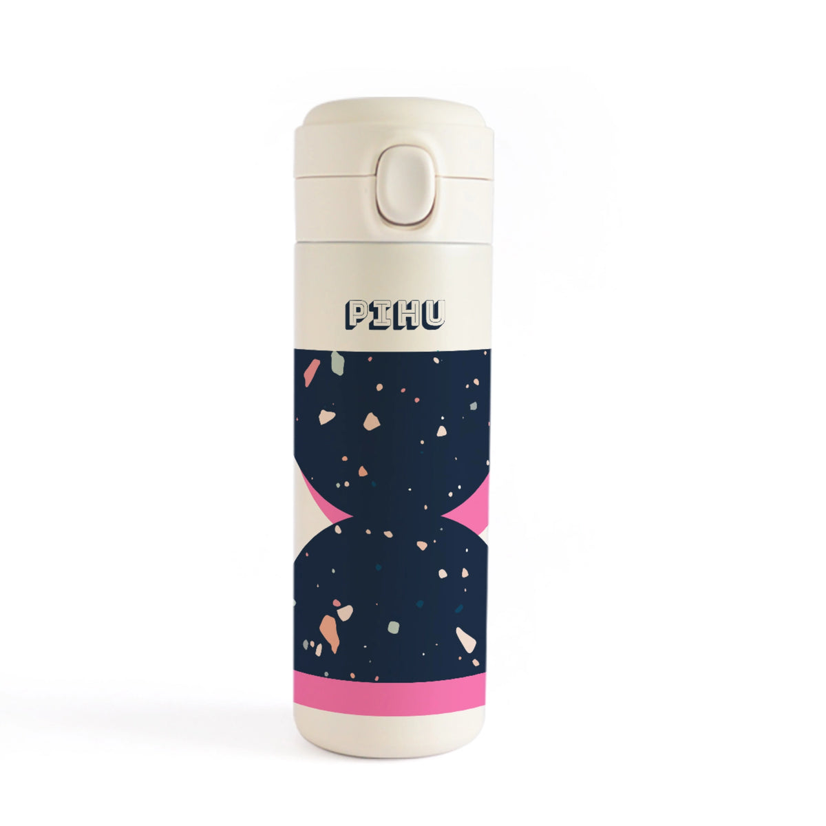 Personalised Terrazzo Pop Water Bottle for Kids - image 1