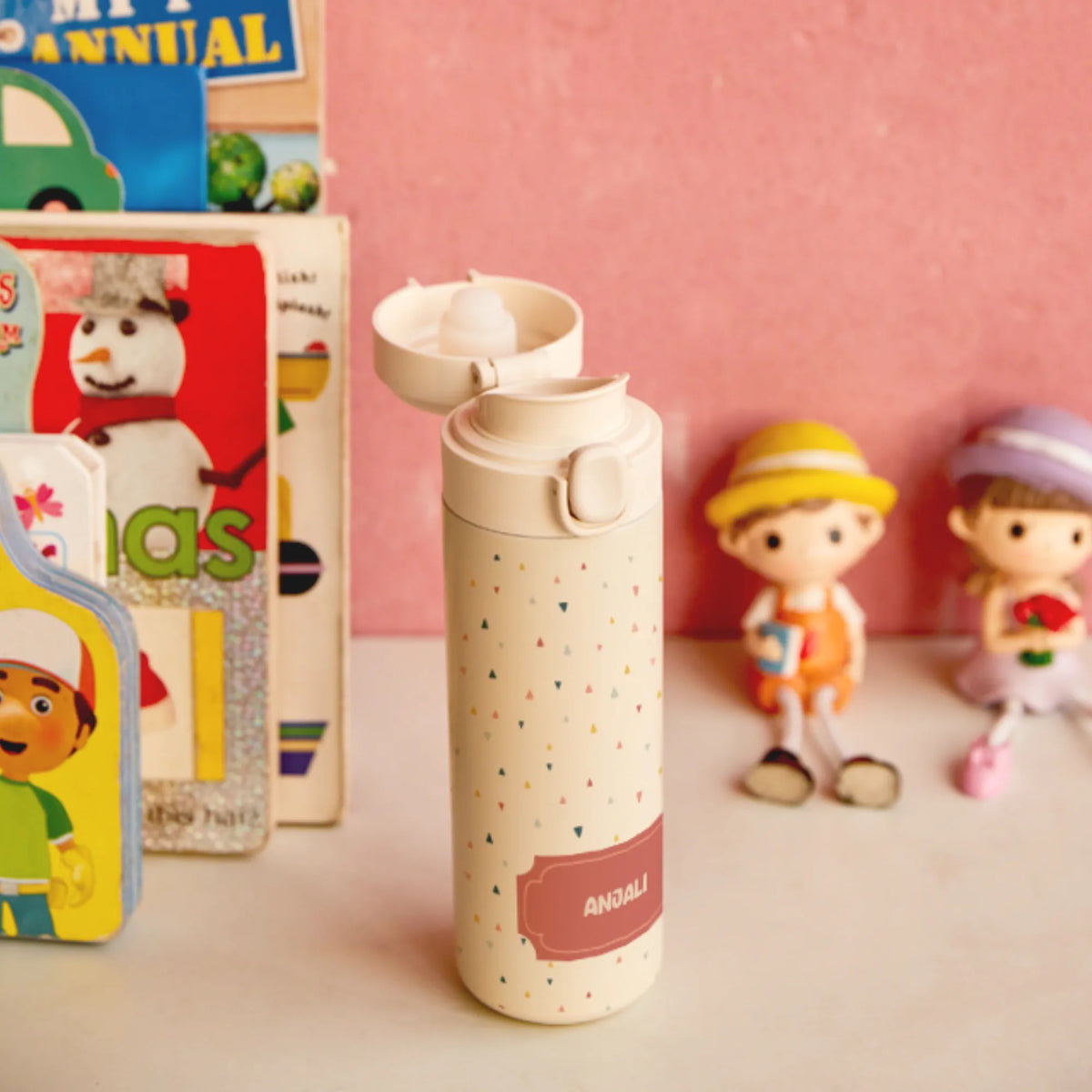 Personalised Triangle Tango Water Bottle for Kids - image 3