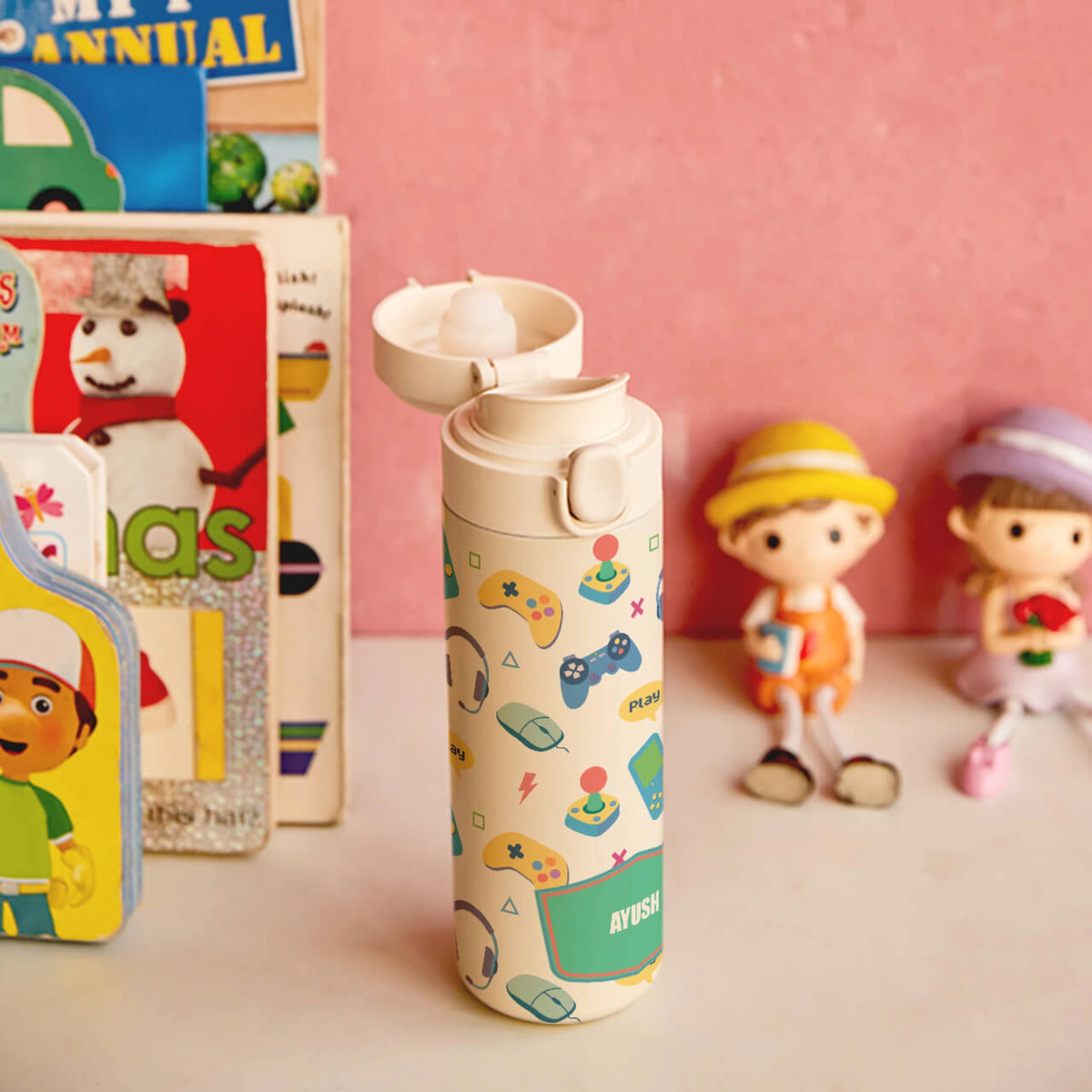 Personalised Video Game Water Bottle for Kids - image 3