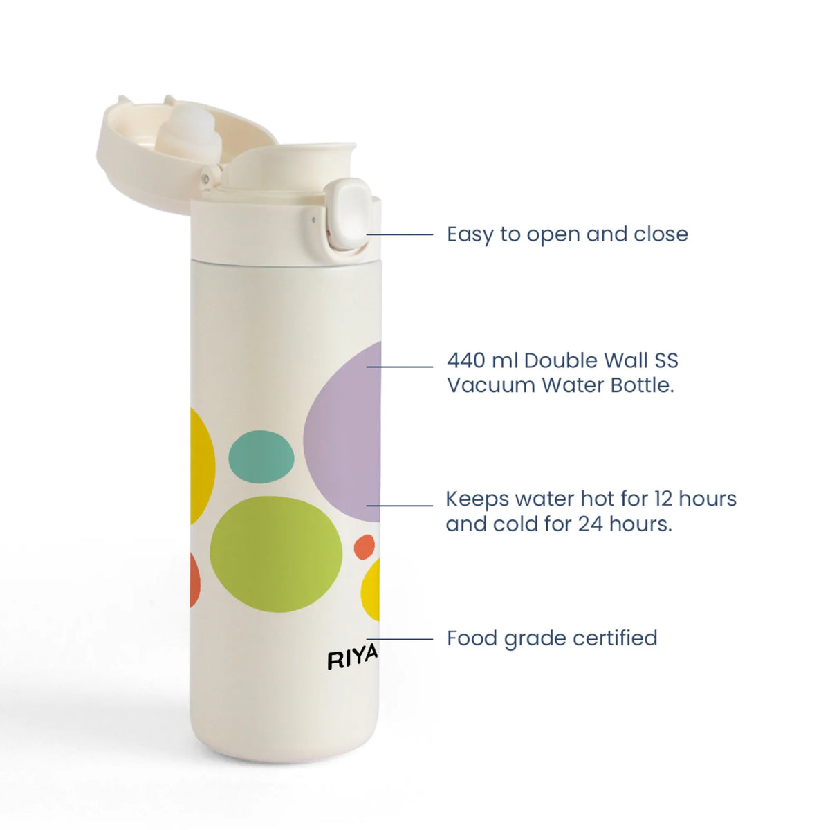Personalised Zooboo Kids Water Bottle for Kids - image 4