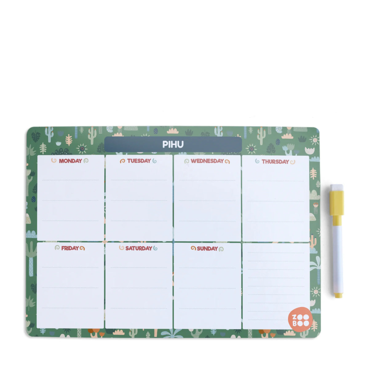 Personalised Nature & I Weekly Planner for Kids - image 1