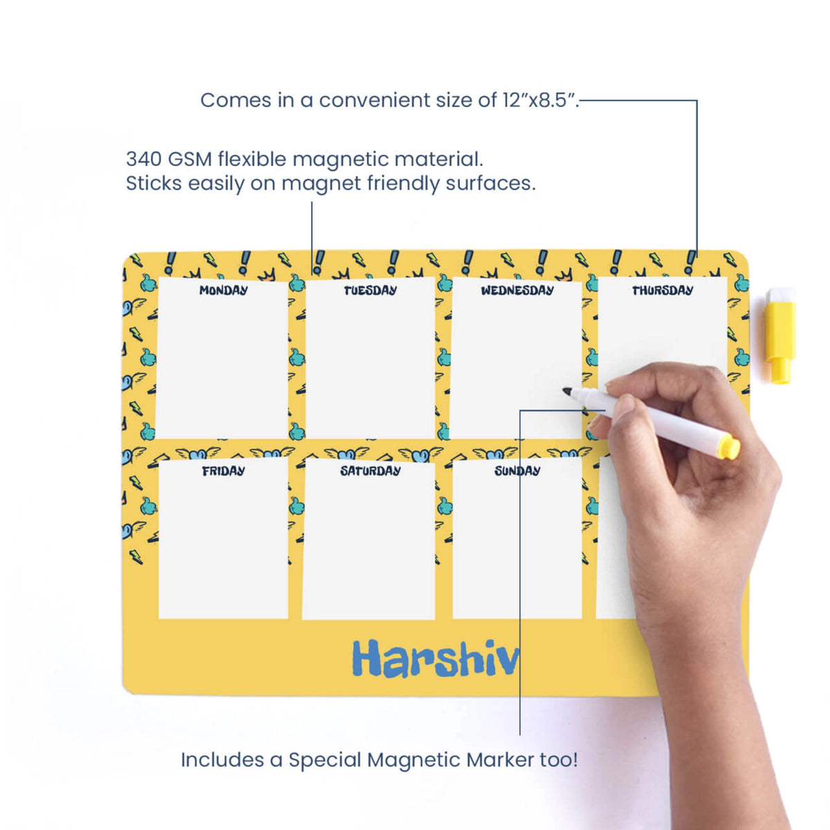 Personalised Rising Stars Weekly Planner for Kids - image 4