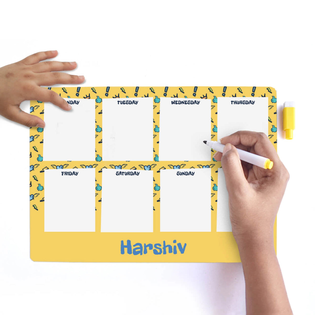 Personalised Rising Stars Weekly Planner for Kids - image 5