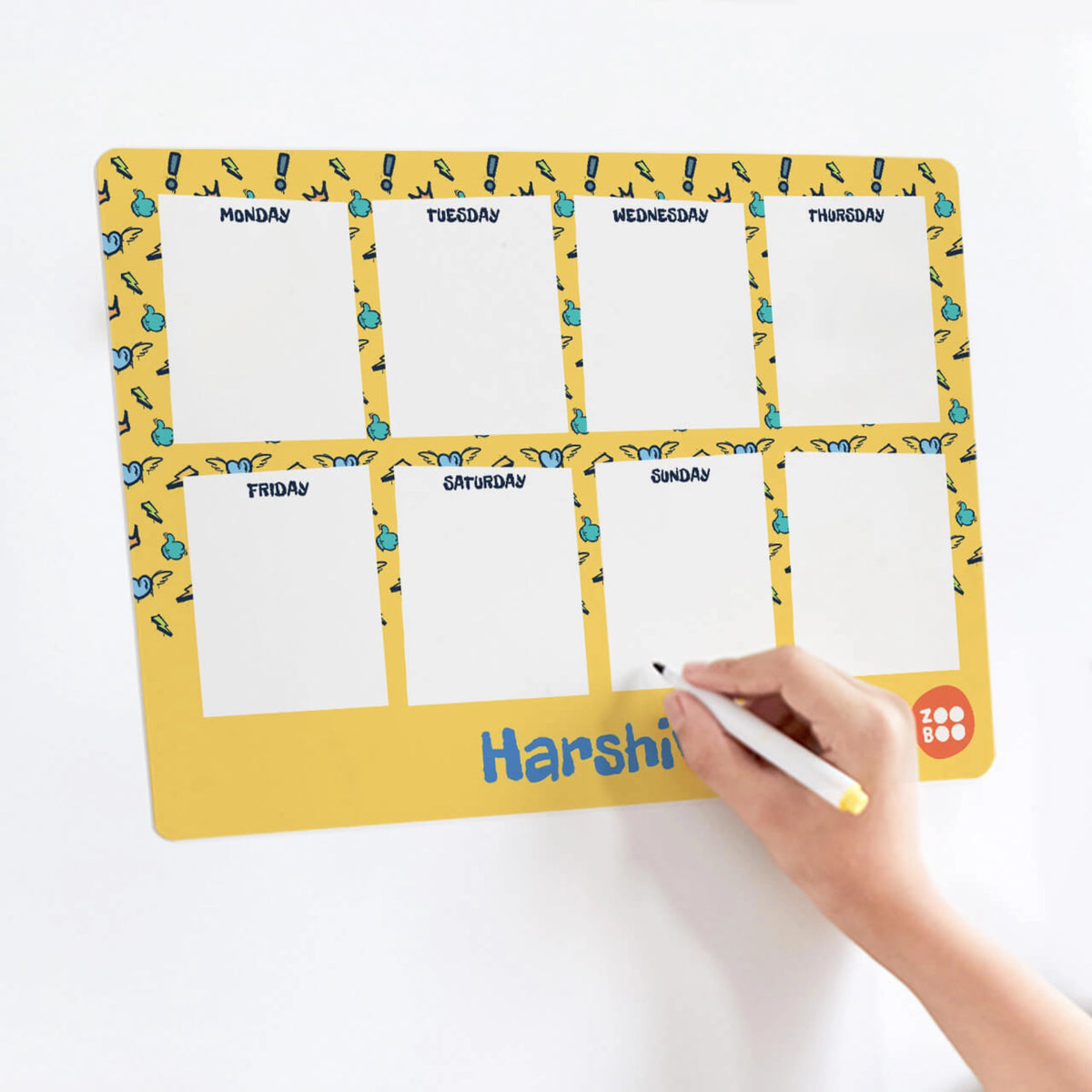 Personalised Rising Stars Weekly Planner for Kids - image 7