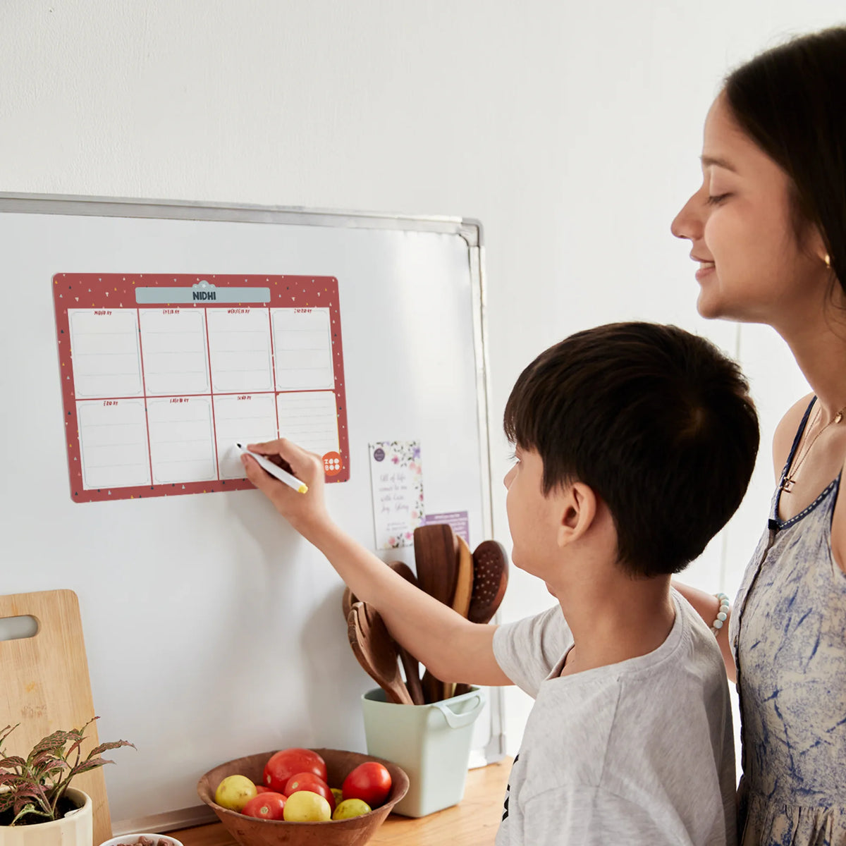 Personalised Triangle Tango Weekly Planner for Kids - image 2