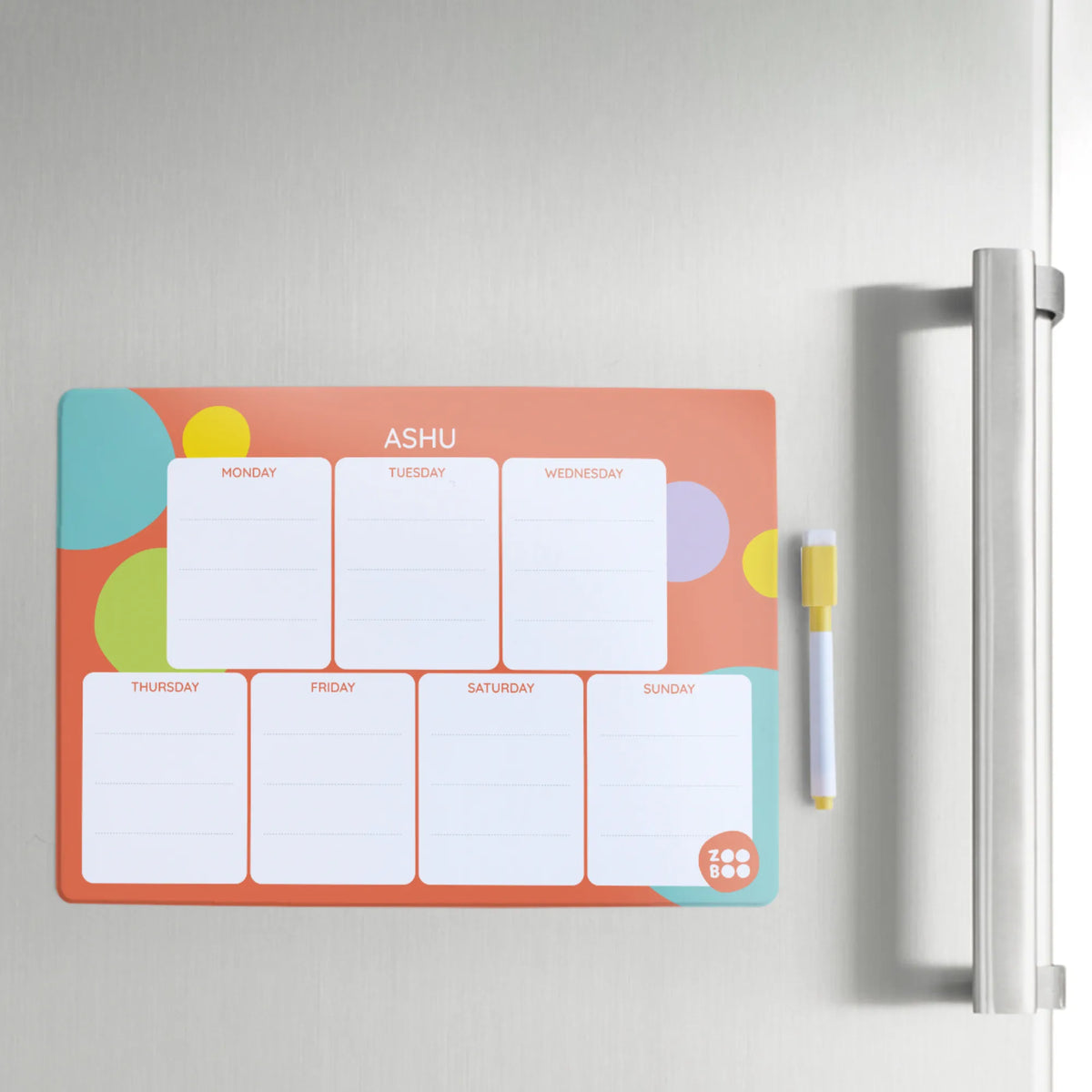 Personalised Zooboo Kids Weekly Planner for Kids - image 4