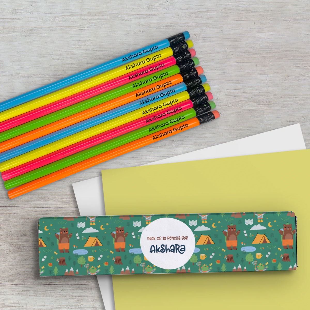 Personalised Into The Wild Doms Personalized Pencils with Names - image 4