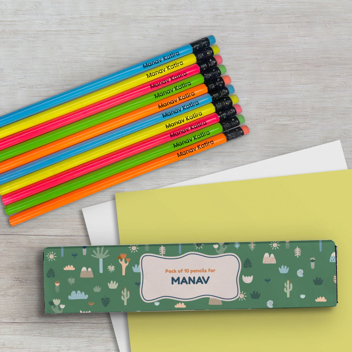 Personalised Nature & I Doms Personalized Pencils with Names - image 4