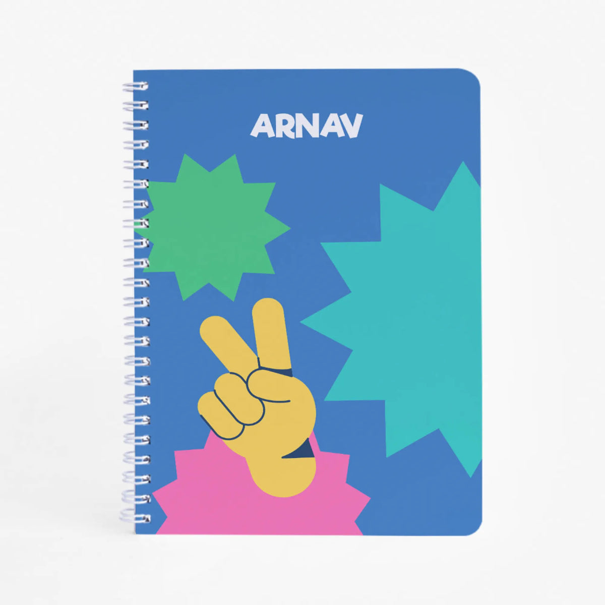 Personalised Emoji Moves Spiral Notebook for Kids - image 1