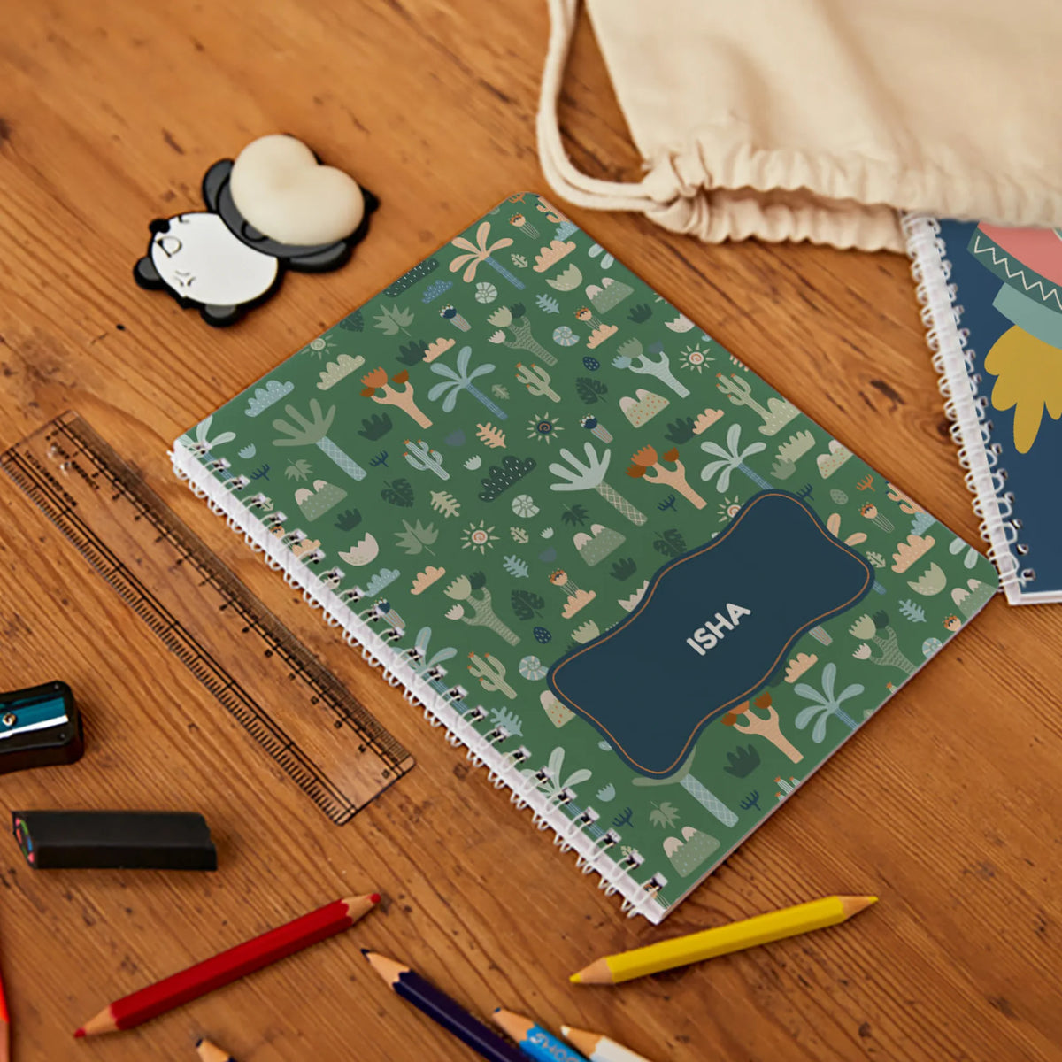 Personalised Nature & I Spiral Notebook for Kids - image 2